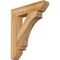Ekena Millwork Imperial Slat Rough Sawn Bracket, Western Red Cedar, 4"W x 20"D x 24"H BKT04X20X24IMP06RWR - alternate 1